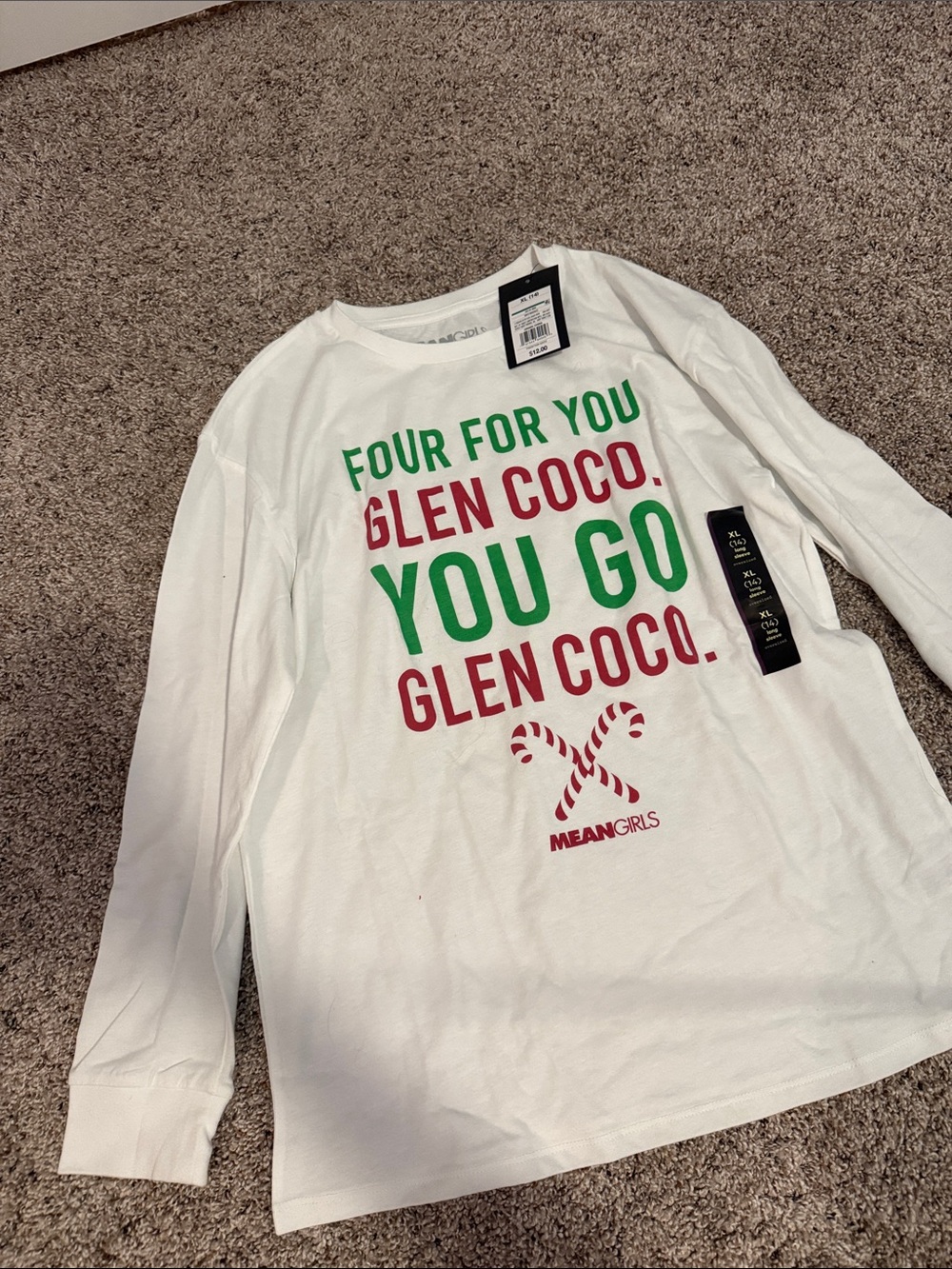 Girls size 14 XL mean girls shirt